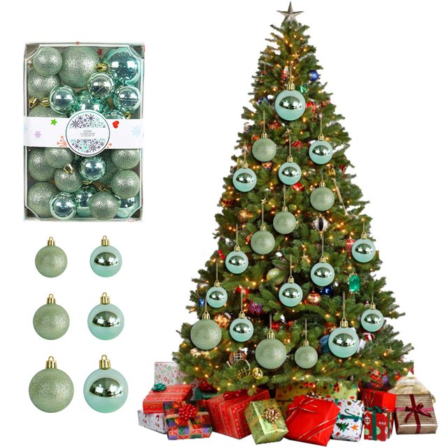 TIMIFIS Christmas Tree Decorations 26PC Christmas Ball Ornaments Shatterproof Hanging Ball for Xmas Tree Holiday Wedding Party Home Decoration