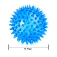 thumbnail image 2 of CHOK PVC Pet Dog Puppy LED Ball Light Up Flashing Play Toy Chasing Bounce Spiky Ball, 2 of 6