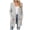 Light Gray, variant on WUANDIXFA Women's Chunky Knit Open Front Sweater Women Fall and Winter Casual Long Sleeve Cardigan Mid Length Solid Color Knitted Cardigan with Pockets Black,M