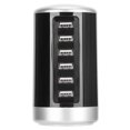 thumbnail image 3 of Cergrey Chargeur de Bureau à 6 PORTS USB, STATION de Charge Rapide, Adaptateur Secteur, 3 of 8