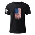 thumbnail image 5 of LUOGENLI T-shirts pour Homme pour Hommes T-Shirt Numérique 2D Imprimé T-Shirt Chemise à Manches Courtes Haut Col à Revers 4TG T-shirts pour Hommes T-shirts Graphiques T-shirts de la Saint-Patrick pour Homme T-Shirt Graphique Vêtements d'Été Noir TG, 5 of 5