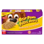 Bear Paws Banana Cookies de pain