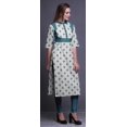 thumbnail image 3 of Bimba Robe Kurti Longue Indienne Imprimée, Tunique Droite, Robes pour Femmes, 3 of 5