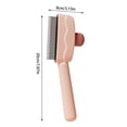 thumbnail image 2 of Self-Cleaning Pet Grooming Comb with Release Button for Hair Removal and Flea Control, 2 of 3