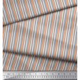 thumbnail image 2 of Soimoi Rayon Fabric Stripe & Paisley Print Sewing Fabric Yard 42 Inch Wide, 2 of 3