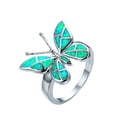 thumbnail image 1 of Heliisoer Elegant Rhinestone Ring Simple-Alloy Jewelry Accessories, 1 of 1
