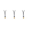 thumbnail image 1 of Transemion Handmade Clear Quartz Crystal Necklace Energy And Elegance Master StoneAdjustable Colorful Crystal 3Set, 1 of 6