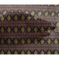thumbnail image 4 of oneOone Viscose Chiffon Fabric Diamond & Paisley Block Print Sewing Fabric BTY 42 Inch Wide, 4 of 4