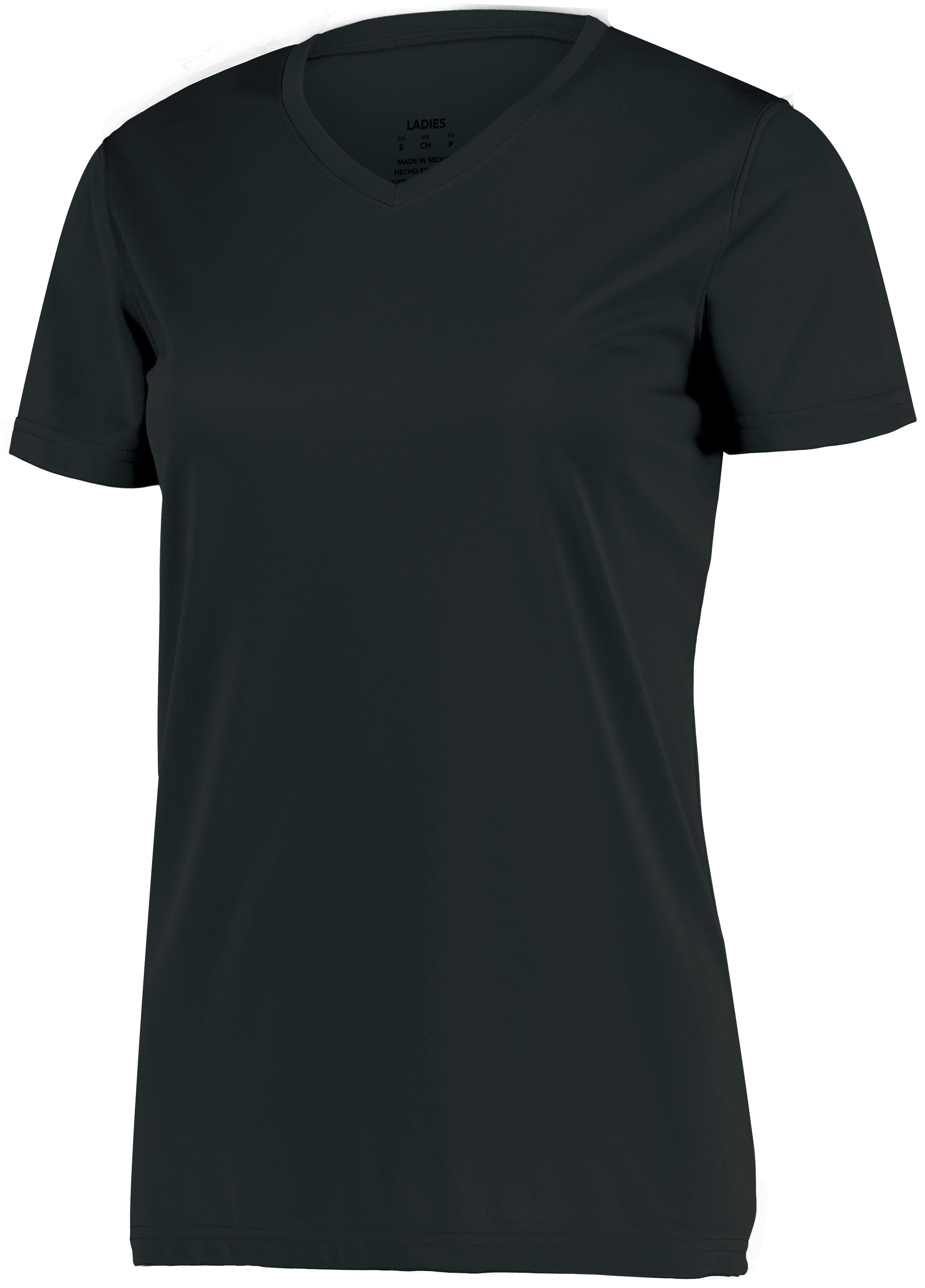 Augusta Sportswear T-Shirt Évacuant l'Humidité pour Femmes, TP, Noir