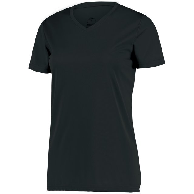 Augusta Sportswear T-Shirt Évacuant l'Humidité pour Femmes, TP, Noir