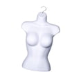 thumbnail image 4 of MERIGLARE Body Women Dress Form Big Chest Model Hanging Bra Half Body Dress Form white, 4 of 9