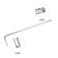 thumbnail image 3 of Unique Bargains 3/16' Ball End Hex Key Wrench, L Shaped Long Arm 40Cr Repairing Tool, SAE 2 Pack, 3 of 5