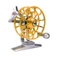 thumbnail image 4 of DYNWAVECA Moulinet de Pêche sur Glace Accessoires de Pêche multi-Usages Robuste Main Droite Alliage d'Aluminium pour Pêche en Rivière Pêche en Roche Pêche en Eau Salée Pêche de Plage, 4 of 10