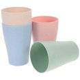 thumbnail image 1 of Minkissy 4Pcs Plastic Reusable Cups Microwave Safe Dishwasher Safe for Parties and Picnics, 1 of 4