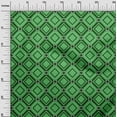 thumbnail image 3 of oneOone Cotton Poplin Green Fabric Geometric Sewing Material Print Fabric By The Yard 42 Inch Wide, 3 of 5