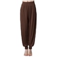 thumbnail image 1 of Dealovy Yoga Pants Womens High Waisted Belly Control Workout Running Sweatpants Solid Color Jogger Trousers, 1 of 5