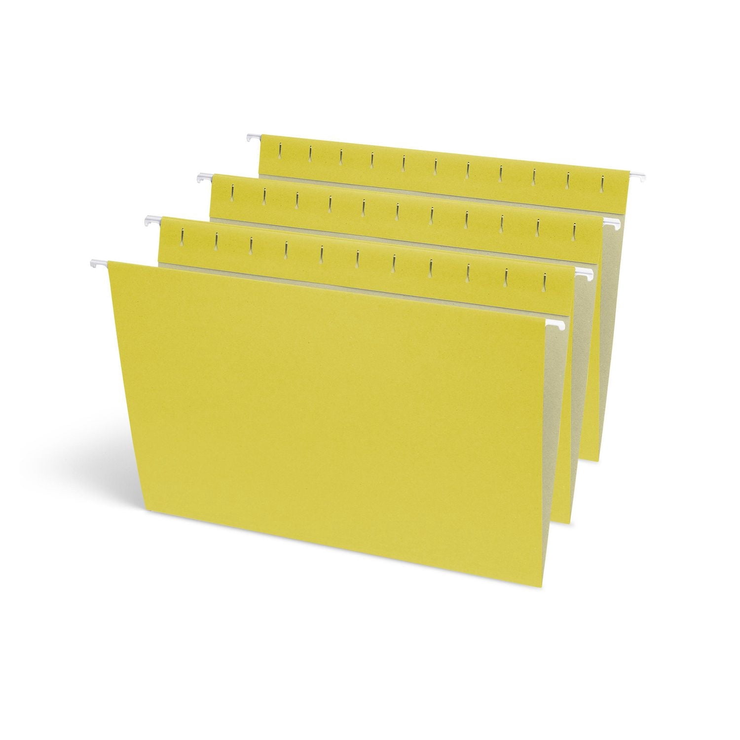 Chemises Suspendues Continental Format Lettre, Couleur Jaune, 6 Unités