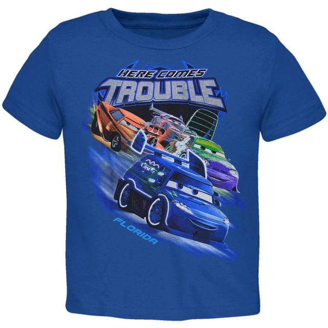 Cars - T-Shirt Trouble Juvénile Here Comes