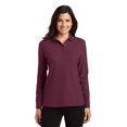 thumbnail image 1 of Port Authority Polo à Manches Longues en Soie pour Femmes. L500LS, 1 of 1