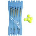 thumbnail image 1 of Carp Fishing Hooks Hair Rigs With Line Europe Feeder Group Carp Hook 6#, 1 of 6