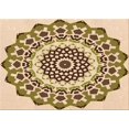 thumbnail image 1 of Ahgly Company Machine Washable Indoor Rectangle Transitional Khaki Gold Area Rugs, 2' x 4', 1 of 7