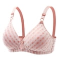 thumbnail image 1 of WRKEKC Wireless Bras for Women Plus Size Bra with Heart Print and Side Support for Comfortable Lift, 1 of 2