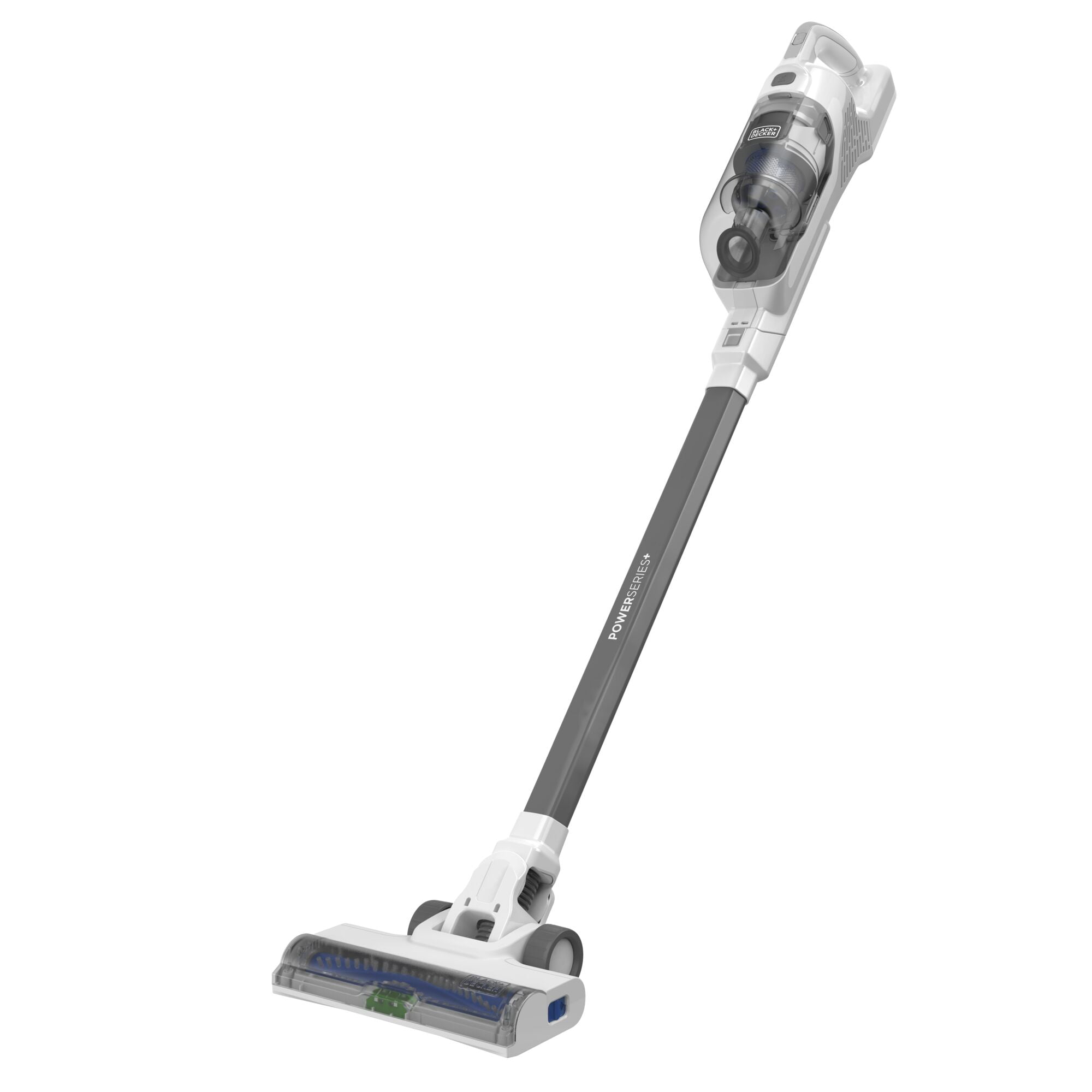 BLACK+DECKER POWERSERIES+ 16V MAX Cordless Stick Vacuum Cleaner with LED Floor Lights, Battery Included (BHFEA420J)