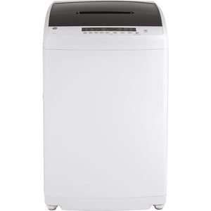 GE® Sauvetage de l'espace 3.3 IEC Cu. Ft. Laveur portable avec panier en acier inoxydable blanc - GNW128PSMWW