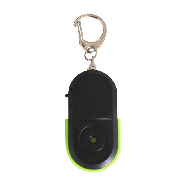 Wuztai LED Key Finder, Remote Sound Control Key Locator with Bright LED Torch, Whistle Activated Flash Beep Keychain Tracker for Keys Wallets Luggage Pets