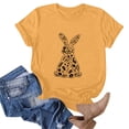 thumbnail image 3 of Tauxra Hauts d'Été à Manches Courtes pour Femmes, T-Shirts à Col Rond pour Femmes, Blouse T-Shirt Décontractée à Imprimé de Pâques, 3 of 5