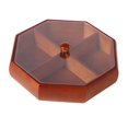 thumbnail image 3 of Divided Serving Tray Dustproof Snack Tray for Kitchen Chinese New Year Party wood handle, 3 of 8