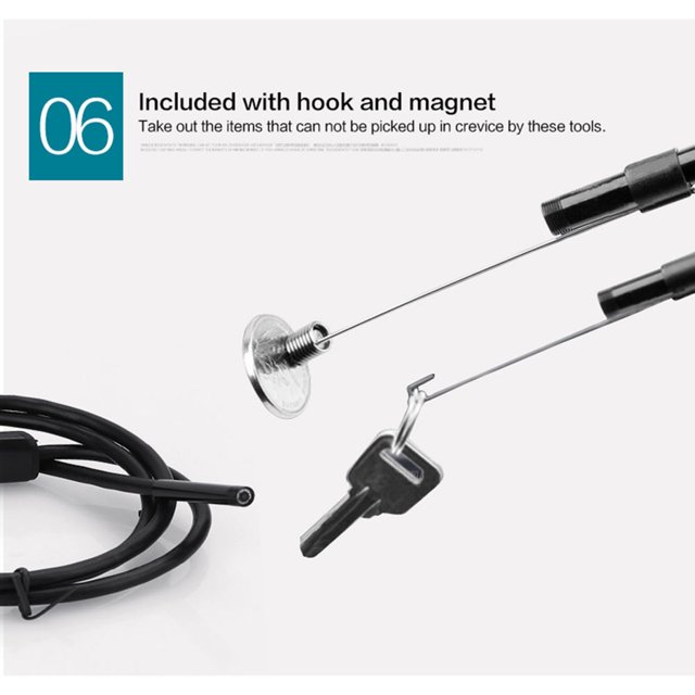 AMONIDA USB Endoscope, Miraculeux Magnifique Ordinaire Éminent pour l'Intérieur