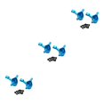 thumbnail image 3 of serony Upgraded RC Car Accessories Spare Parts 1 10 Truck TT02 Customized Replacement Rear Arm Front Steering Cup 3Set, 3 of 6