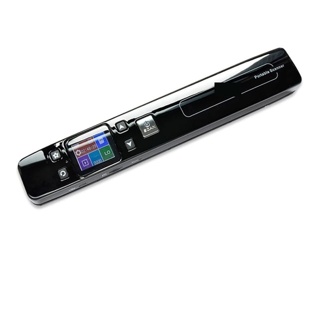 Portable Scanner A4 For Documents Book School Supplies, Handheld 1050DPI JPG/PDF Photo Image Scanners With Display ,Easy to Use