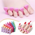 thumbnail image 1 of Soft Sponge Toe and Finger Separators Set for Gel Polish Manicure and Pedicure Application, 1 of 6