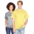 thumbnail image 3 of Hanes Beefy-T Men`s Pocket T-Shirt, M, Yellow, 3 of 3