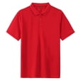 thumbnail image 1 of Timegard Hauts d'Été pour Femmes Grande Taille à Manches Courtes Chemise Boutonnée à Col Chic Décontractée Ample Hauts, 1 of 2