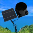 thumbnail image 3 of Ventilateur d'Extraction Solaire 5W 6V Durable pour Maison RV Serre, 3 of 4