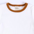 thumbnail image 5 of B91xZ Ensemble 2 Pcs pour Garçons Chemise à Manches Courtes et Short, Durable Extensible et Léger, Blanc 2-3 Ans, 5 of 5