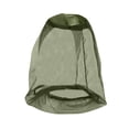 thumbnail image 1 of 2PC Mosquito Head Net, 19inch Ultra-Large Fine Mesh Fly Protection Gear, Extra-Long Bug Face Shield Mask for Camping Hiking Fishing Gardening, 1 of 2