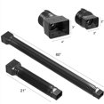 thumbnail image 2 of Home Kitchen Retractable Pipe Telescopic Rain Gutter Drain Terrace Home & Accessories  White A, 2 of 7