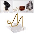 thumbnail image 4 of Brass Arm Display Stand Mineral Specimens Crystal Ball Citrine Holder M, 4 of 8