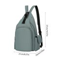 thumbnail image 3 of yulier Chest Bag Multifunctional Fashion Versatile Leisure Shoulder Bag Three Use Lightweight Fashion Shoulder Bag, 3 of 6