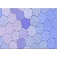 thumbnail image 1 of Ahgly Tapis Rectangulaire Lavable en Machine Intérieur Transitionnel Bleu Ange Bleu, 2 Pieds x 4 Pieds, 1 of 7