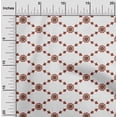 thumbnail image 2 of oneOone Cotton Poplin Red Fabric Block Sewing Material Print Fabric By The Yard 42 Inch Wide, 2 of 5