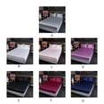 thumbnail image 4 of VONKY Easy To Install Plain Fitted Sheet For High Mattress plifies Bed-Making black 1Set, 4 of 6