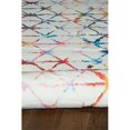 thumbnail image 4 of Linon Motif Imprimé Faux Lapin Felix Tapis en Polyester 8'x10 Pieds Ivoire, 4 of 8
