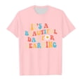 thumbnail image 4 of PMVFHDE T-Shirts Graphiques pour Fille T-Shirts pour Filles Hauts Graphiques pour Fille T-Shirts d'Été pour Fille T-Shirts Fille Enfants Saison Scolaire Saison de la Rentrée Imprimée Décontractée à Manches Courtes Haut T-Shirt Rose,160.00, 4 of 4