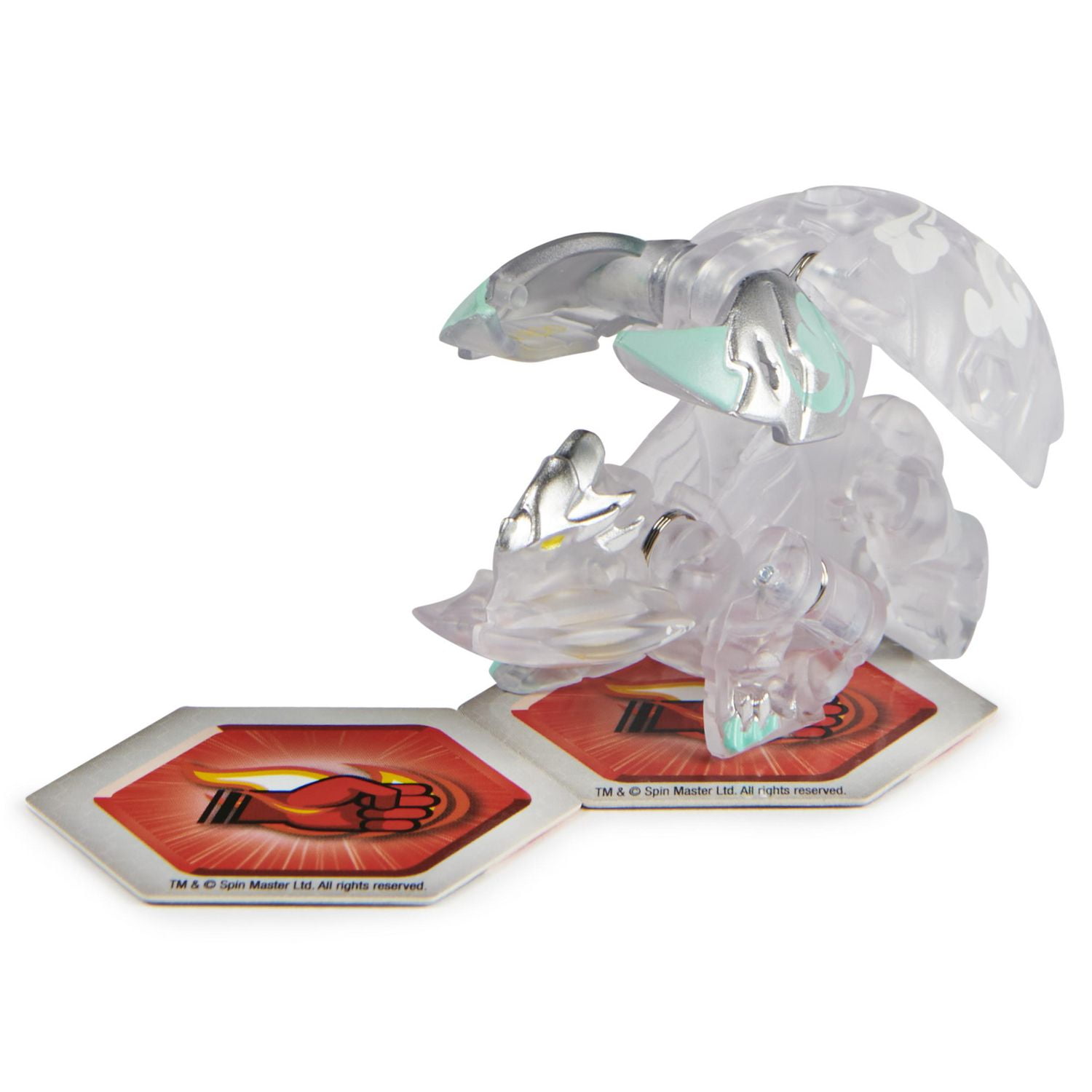 Bakugan Evolutions, Colossus, Figurine articulée de 5,1 cm et carte à collectionner, jouets pour garçons à partir de 6 ans