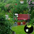 thumbnail image 2 of Solar Garden Lights Outdoor Rose-Shaped Double-Headed LED Stake Lights With Stainless Steel Base And IP65 Weatherproof Rating, 2 of 5